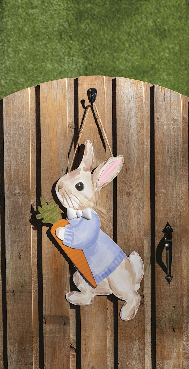 Mudpie Bunny Door Hanger #40060143 IN STORE ONLY