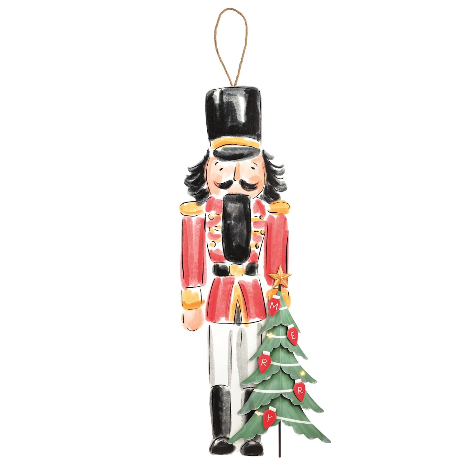 Mudpie- Nutcracker Door Hanger 