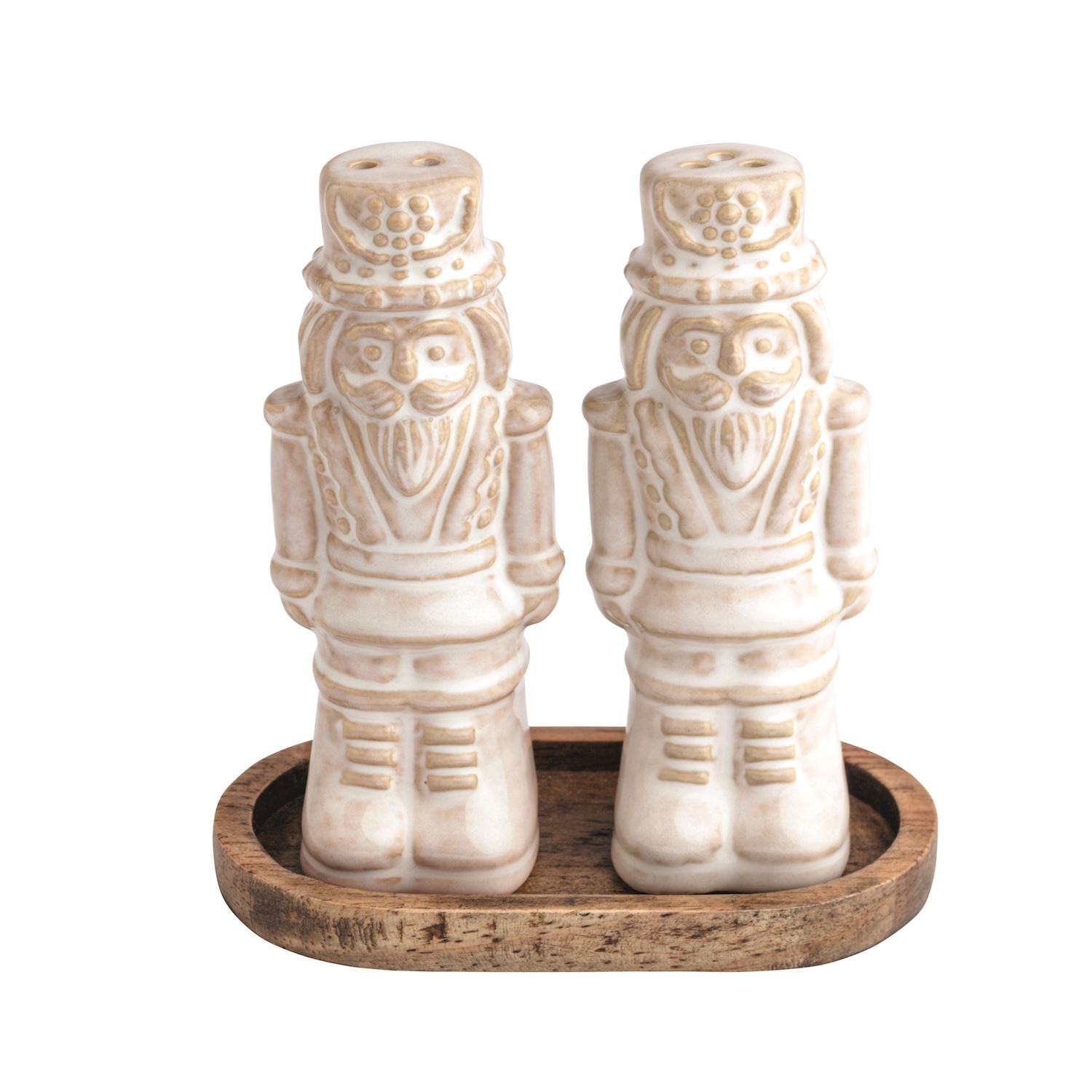 Mudpie- Nutcracker Salt & Pepper Set 