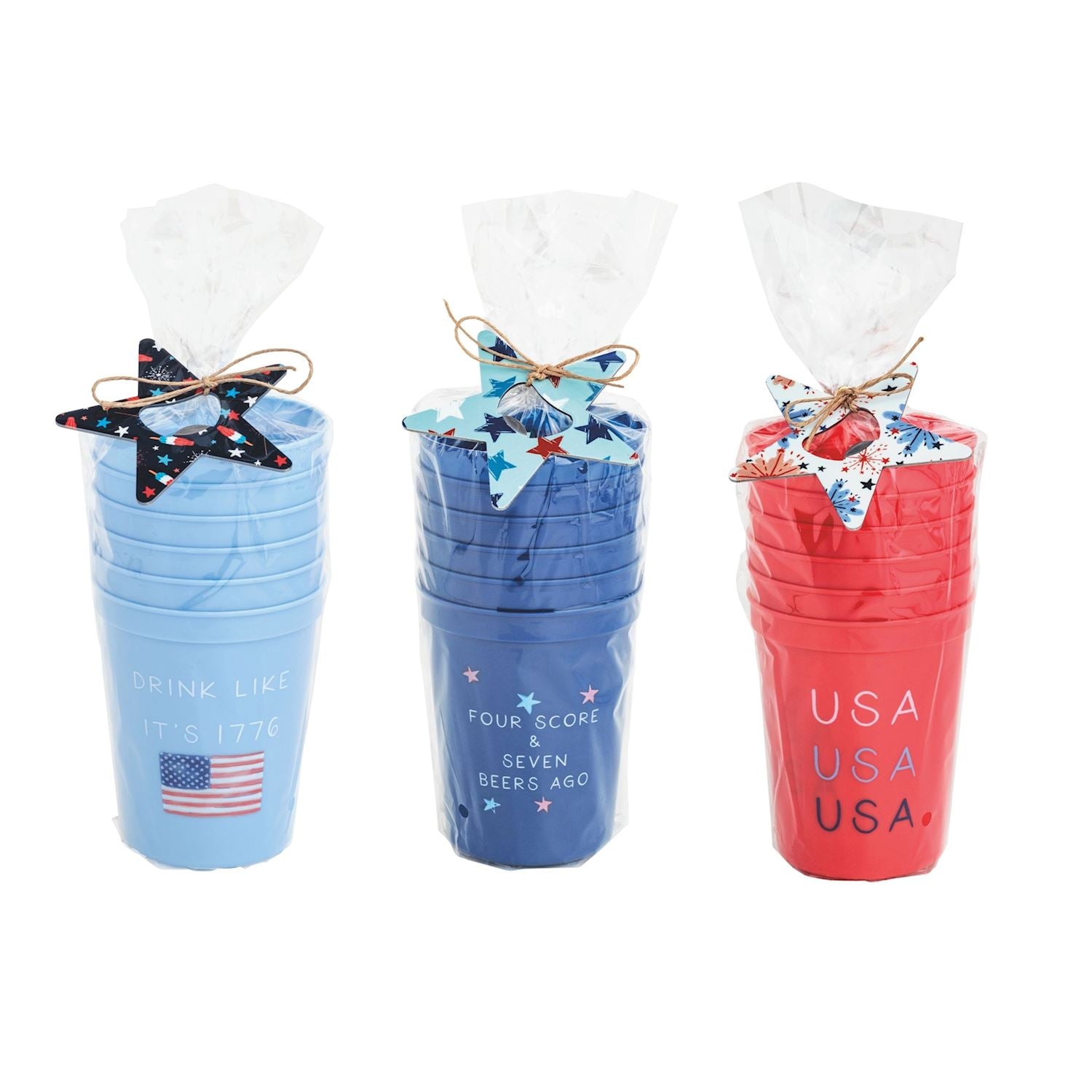 Mudpie- Americana Party Cups 