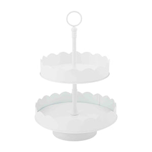 Mudpie- Scalloped Tiered Server #40460029