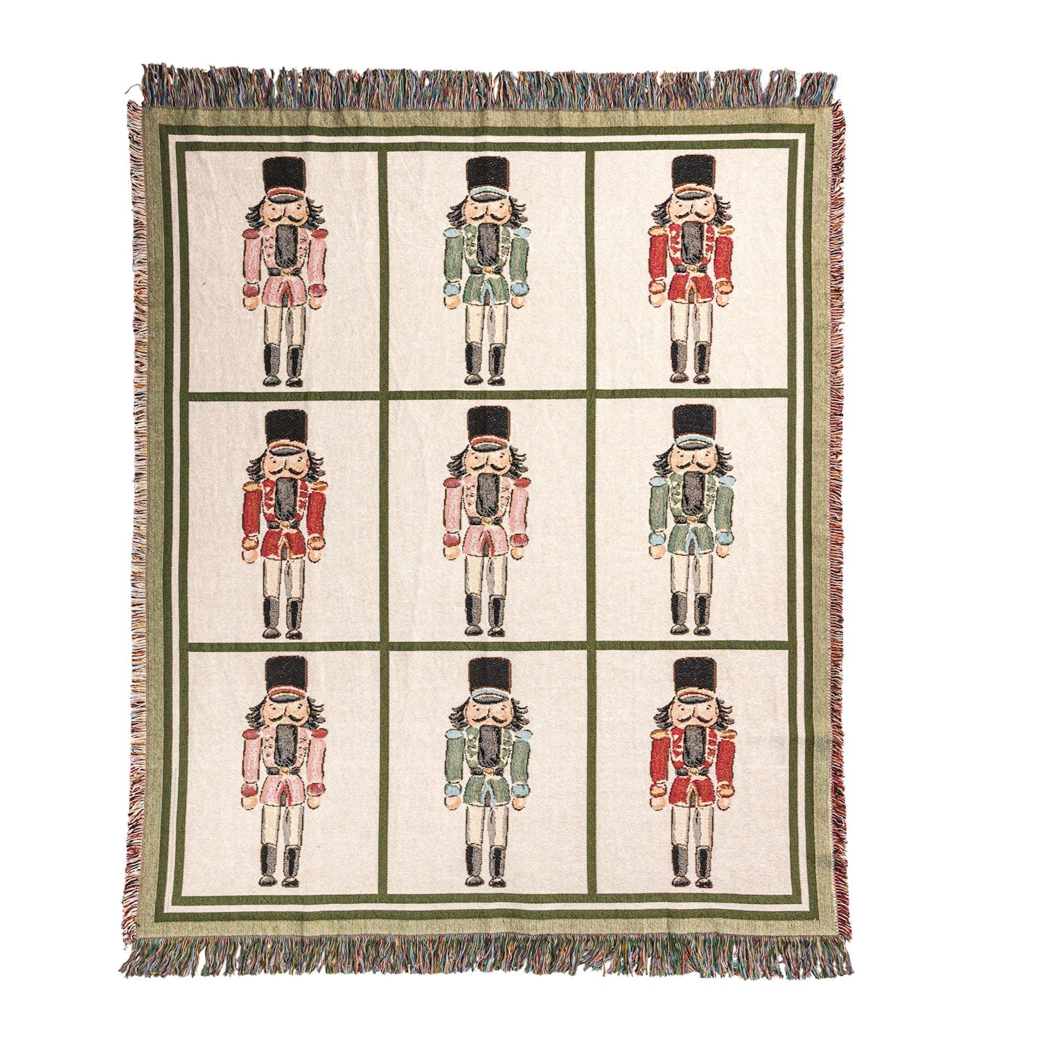 Mudpie- Nutcracker Blanket 