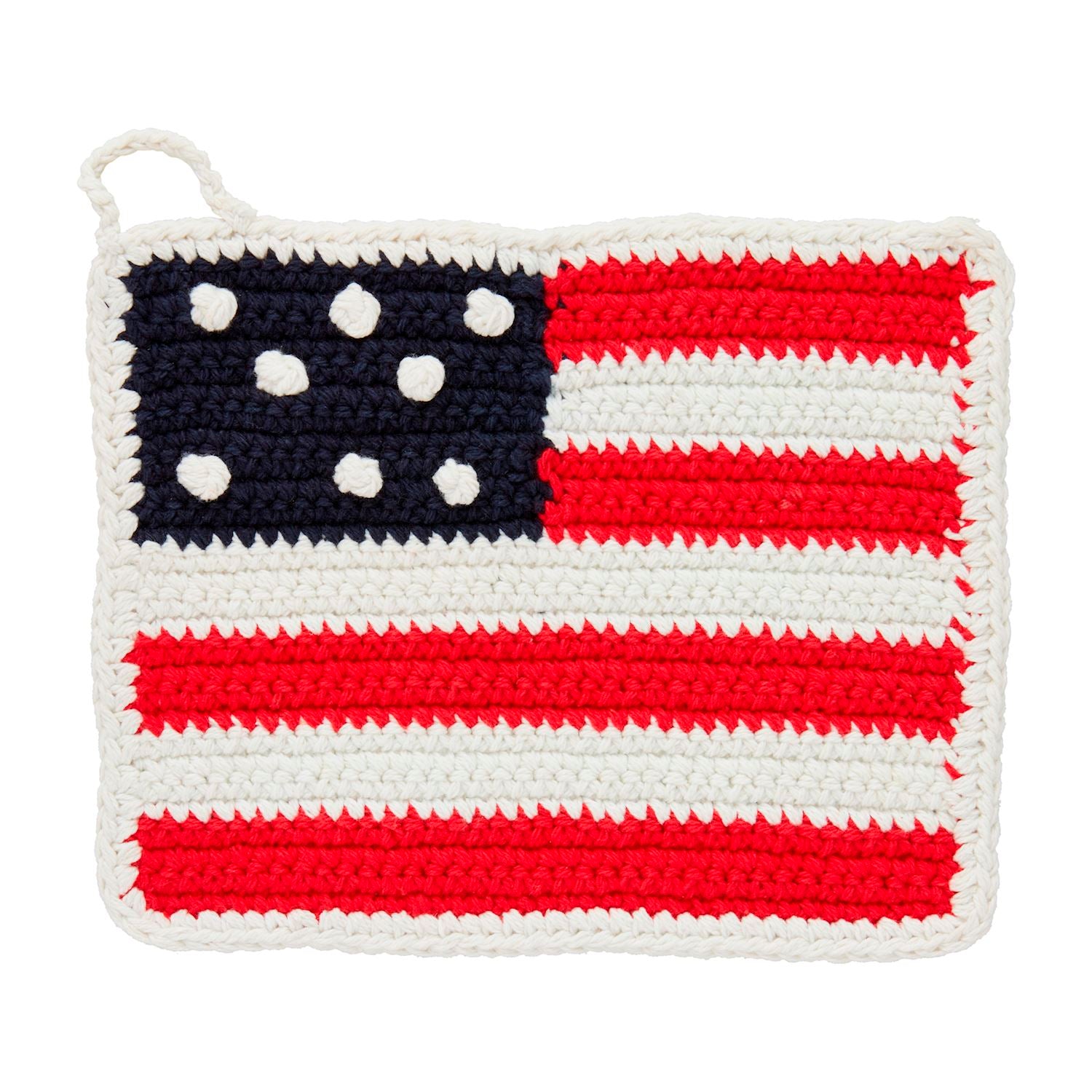 Mudpie- American Flag Pot Holder 