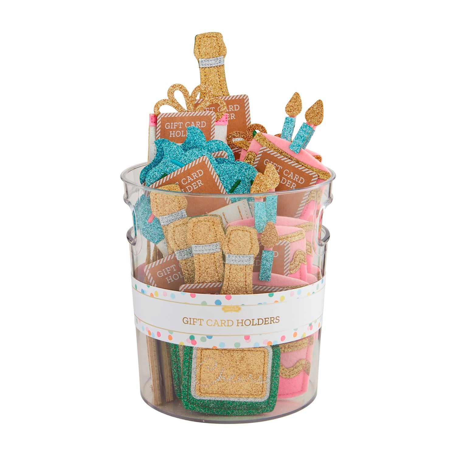 Mudpie- Birthday Gift Card Holders 
