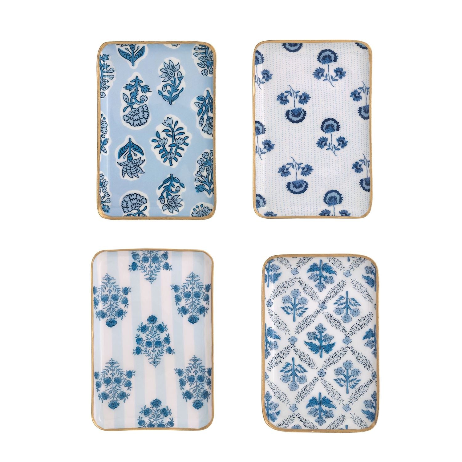 Mudpie- Blue Pattern Tidbit 