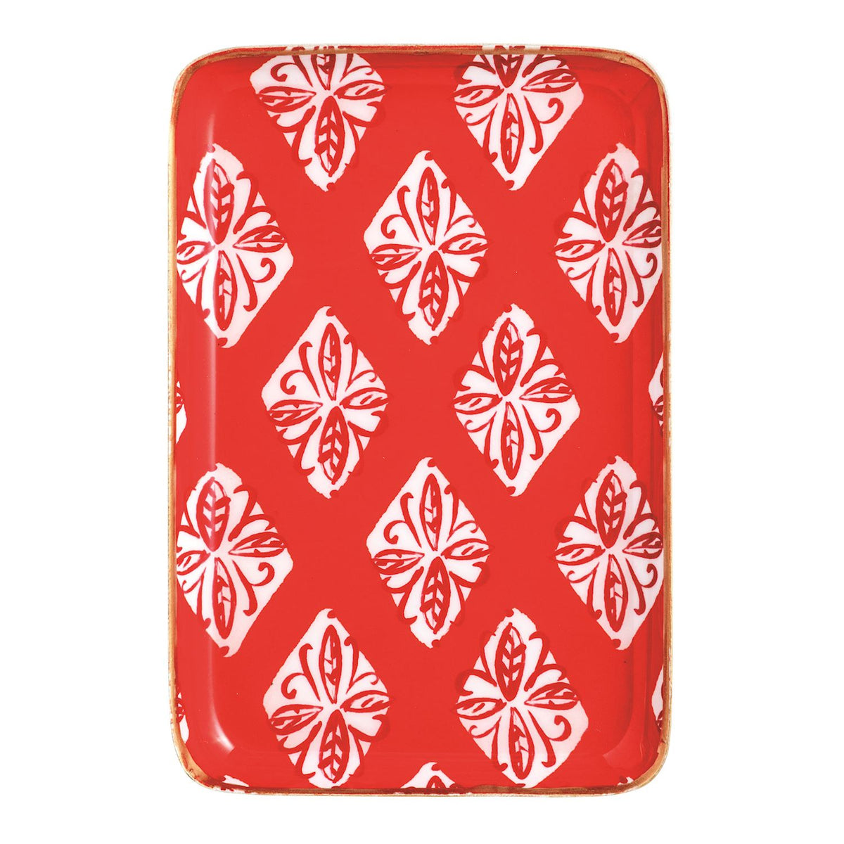 Mudpie- Christmas Metal Tidbit Plates 