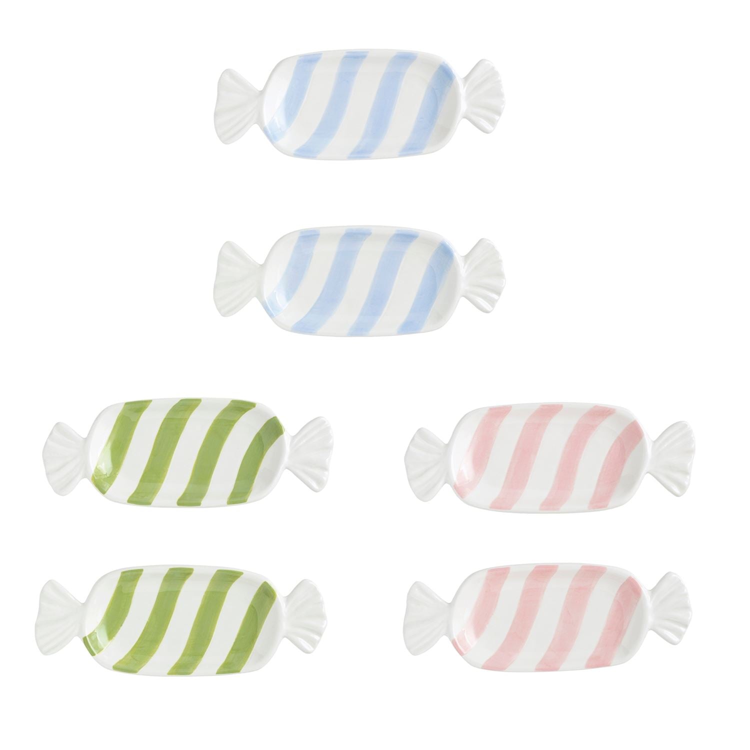 Mudpie- Candy Tidbit Plate Sets 