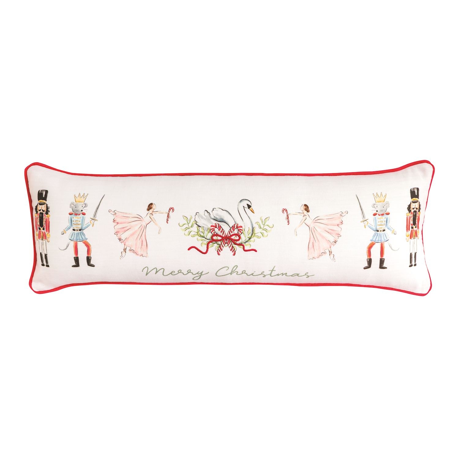 Mudpie- Nutcracker Long Pillow 