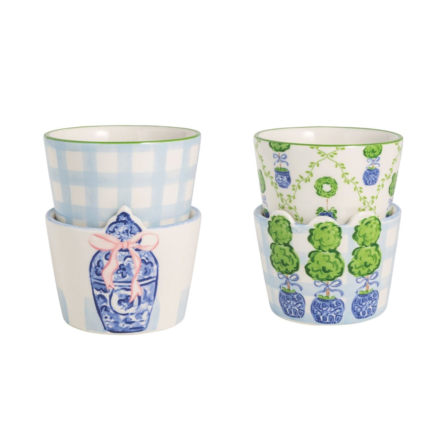 Mudpie- Topiary Tidbit Sets 