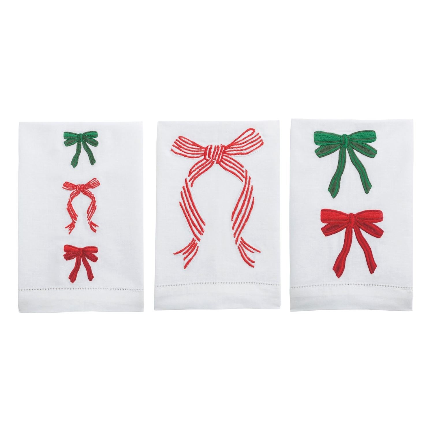 Mudpie- Bow Embroidered Towels #42170252