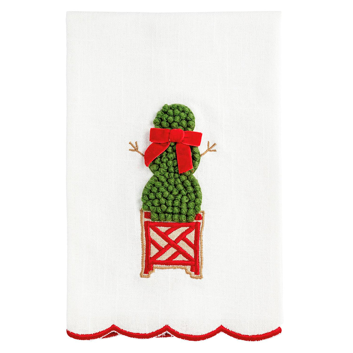 Mudpie- Tree Topiary Towel 