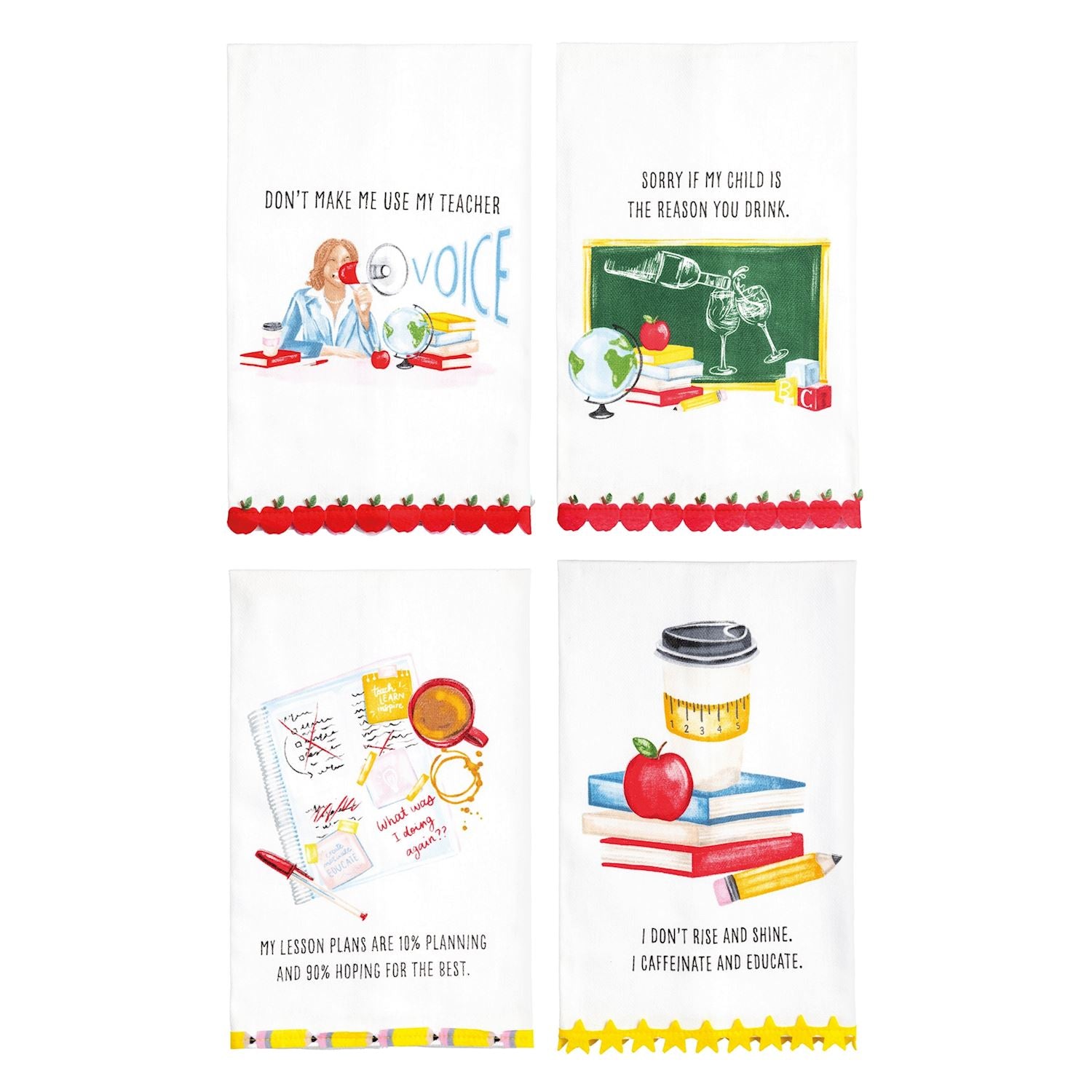 Mudpie- Teacher Trim Towels 