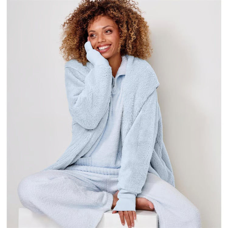 Charlie Paige Cozy Lounge Hoodie In Blue *COMING SOON*
