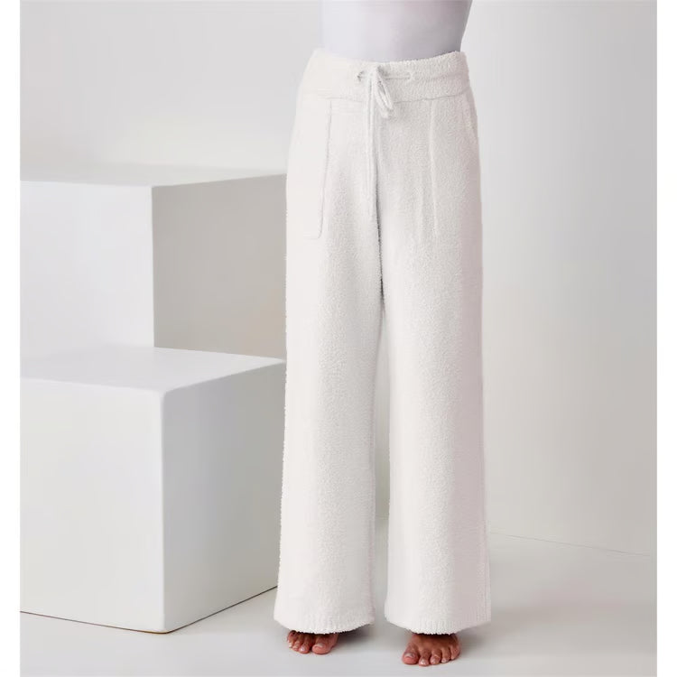 Charlie Paige Cozy Lounge Pant In Cream *COMING SOON*