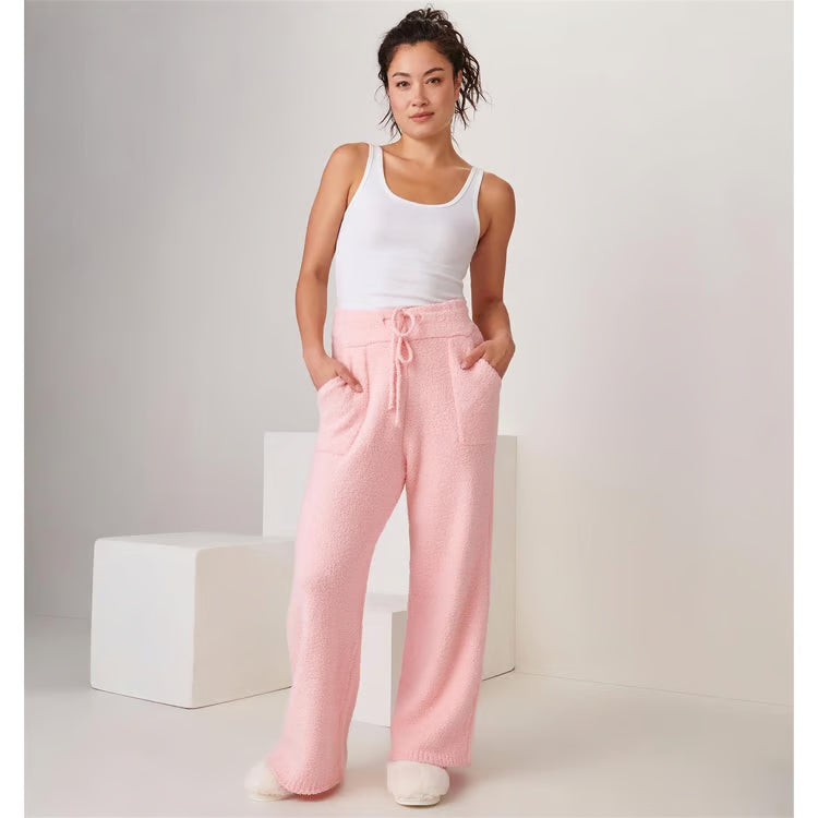Charlie Paige Cozy Lounge Pant In Pink *COMING SOON*