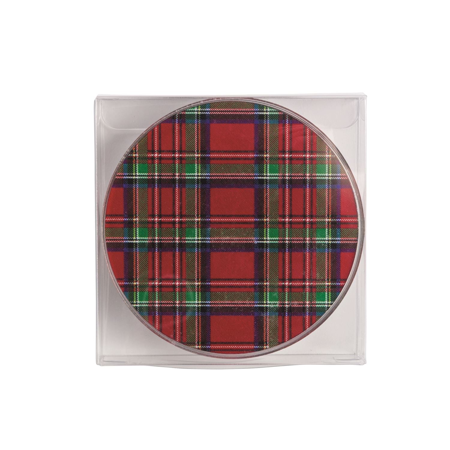 Mudpie- Tartan Coaster Sets 