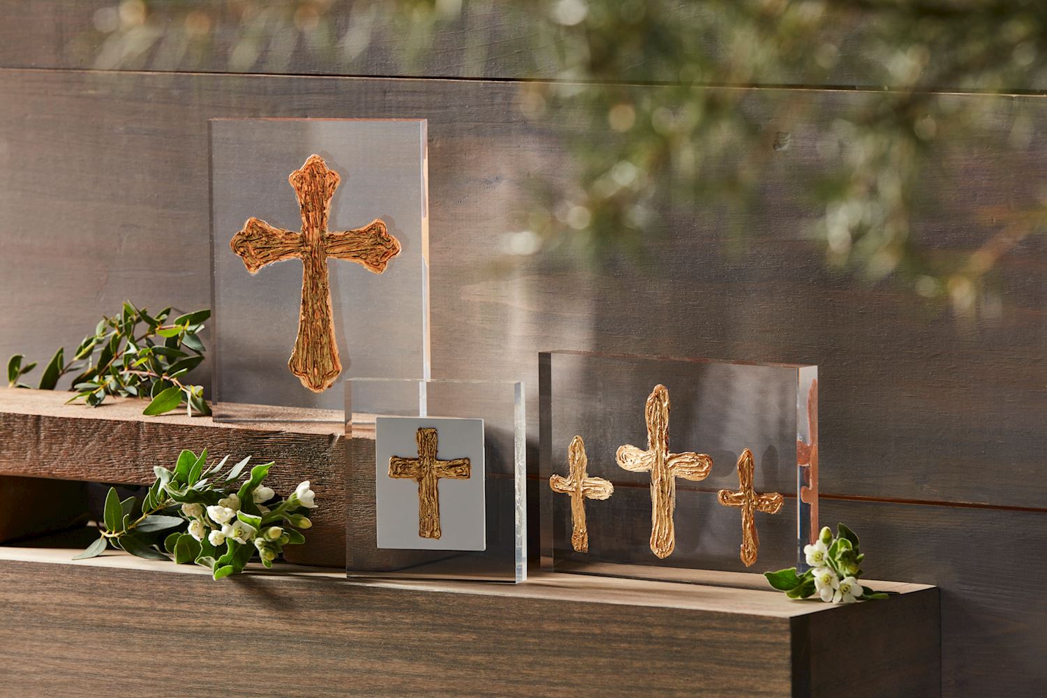 Mudpie- Acrylic Cross Plaques #43400233