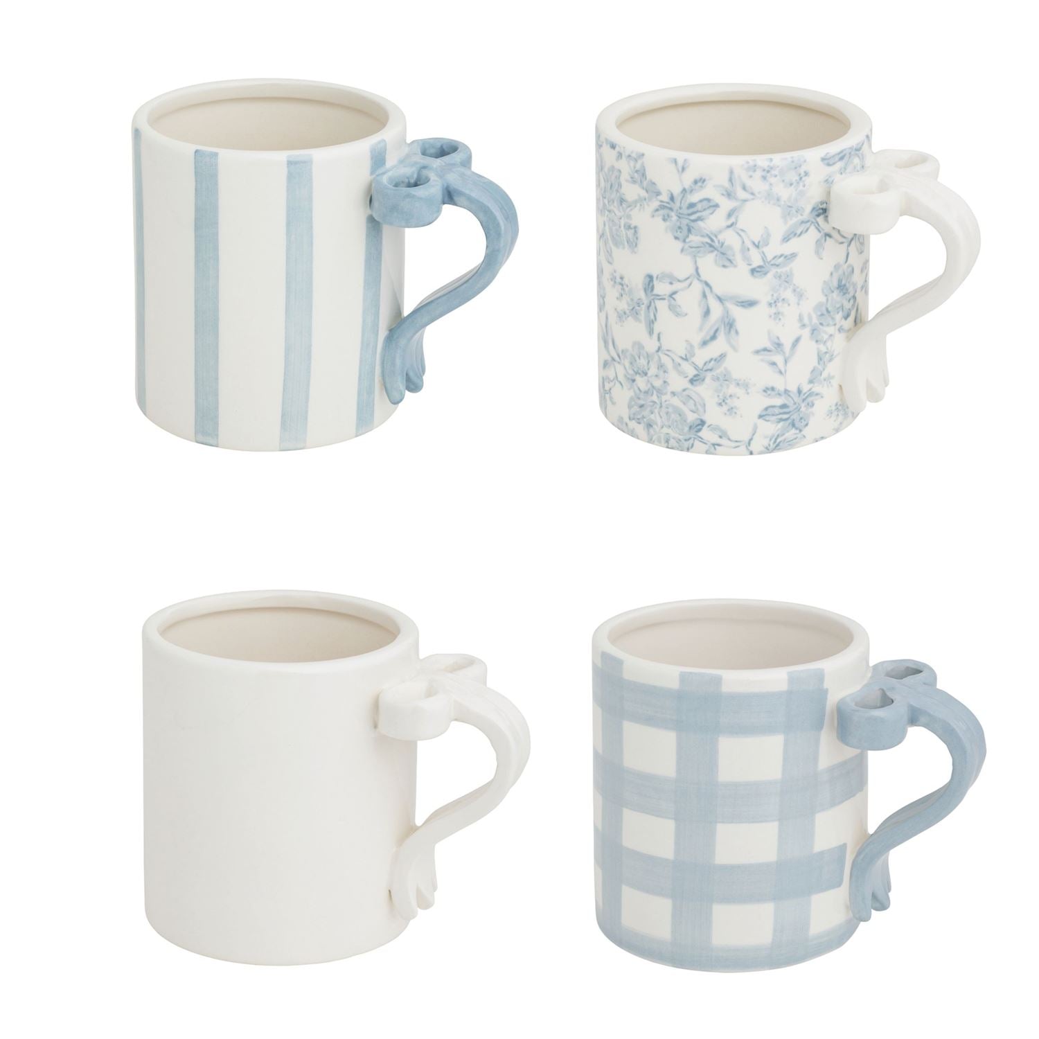 Mudpie- Bow Handle Mugs 