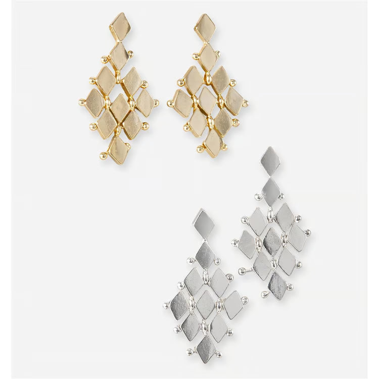 Geometric Dangle Earrings *COMING SOON*