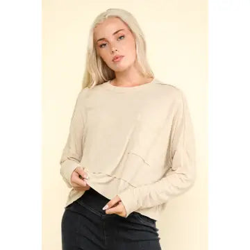 Oversized Casual Knit Top