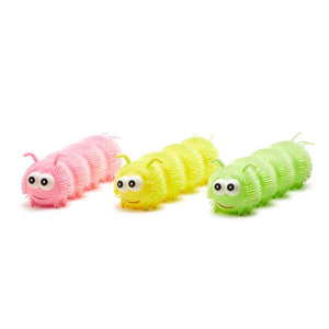 Fuzzie the Caterpillar Vanilla Scented Light Up Puffer Caterpillar