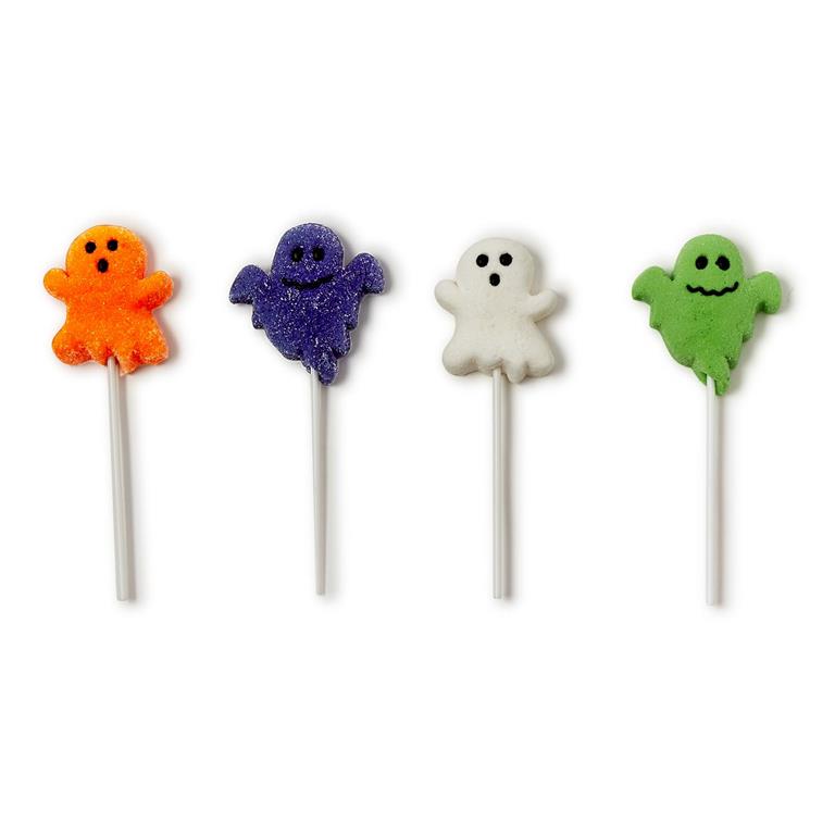 Ghoul Pop Ghost Vanilla Marshmallow Lollipop