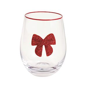 Mudpie- Beaded Wine Glass #44600137