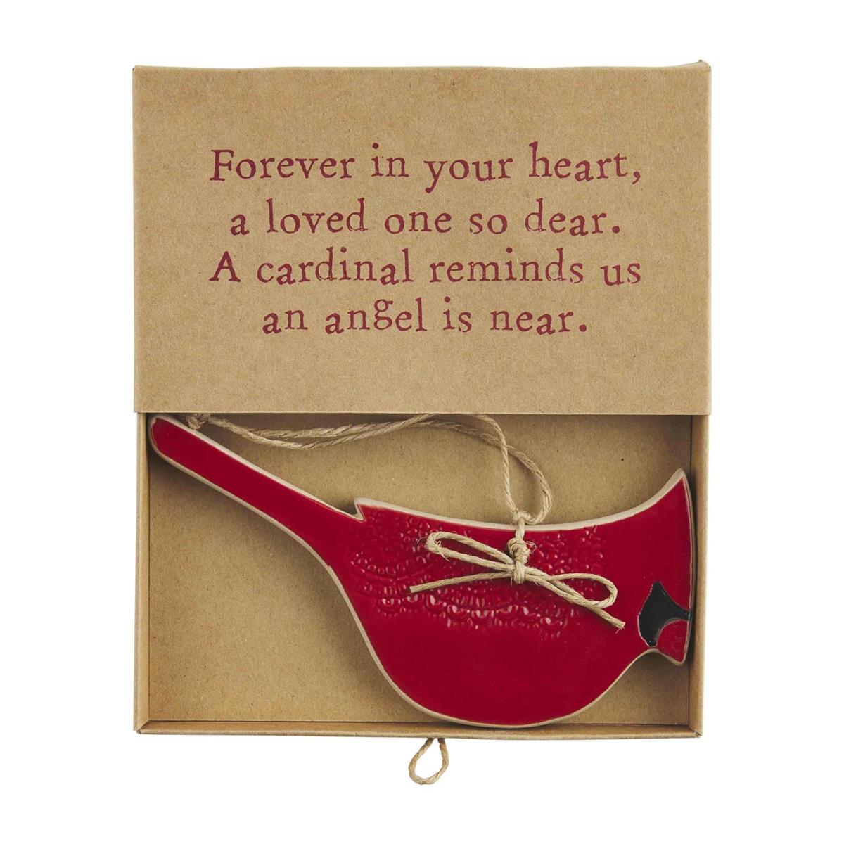 Mudpie- Cardinal Ornament 