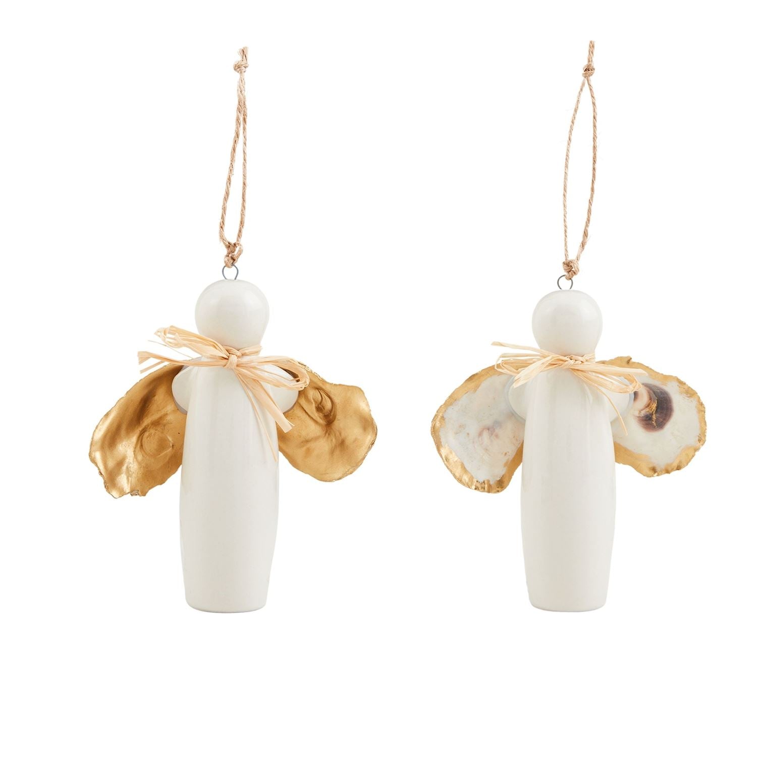 Mudpie- Oyster Wing Angel Ornaments #46700365