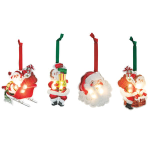 Mudpie- Acrylic LED Present Ornament #46700398