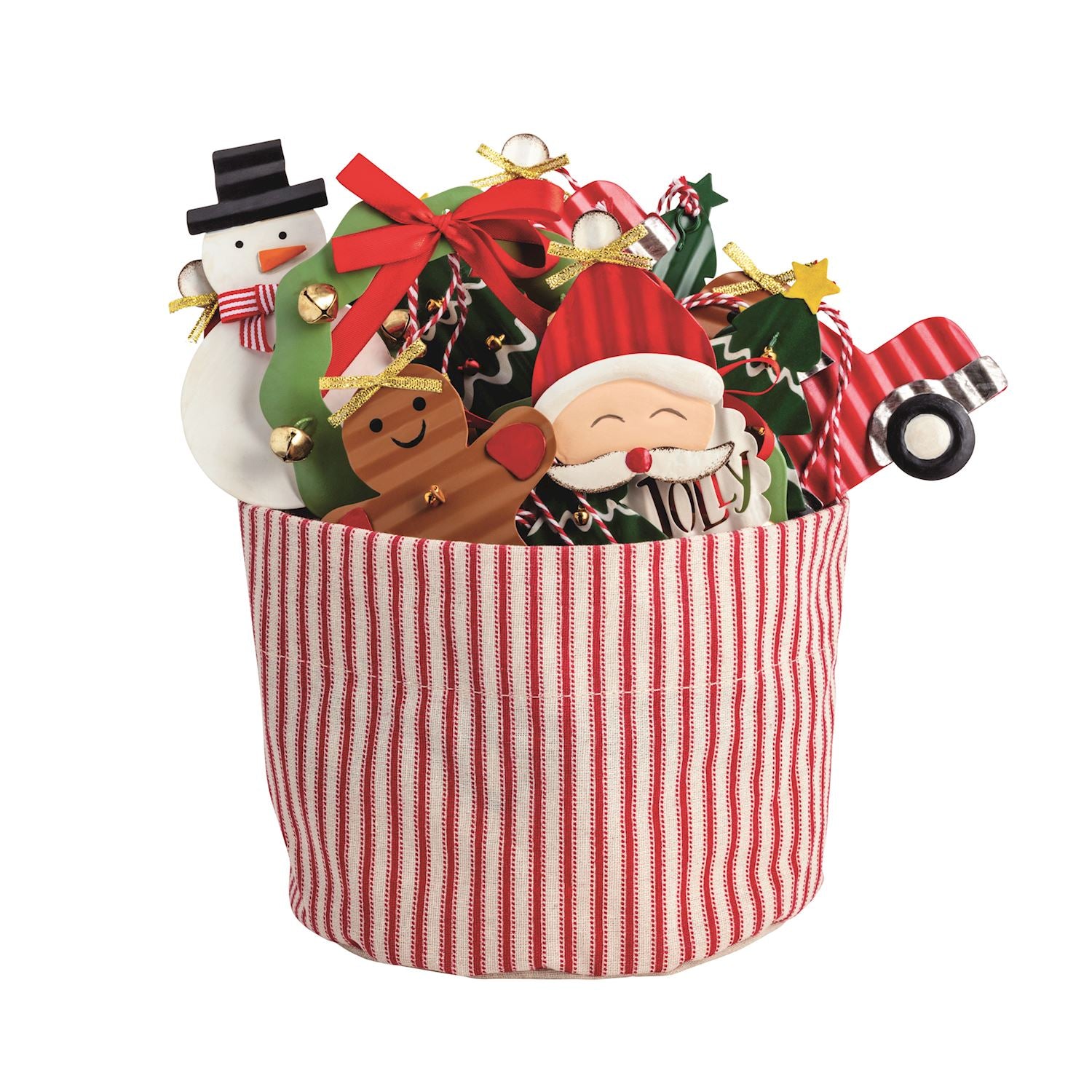 Mudpie- Christmas Tin Ornaments 