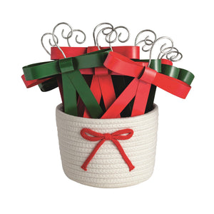Mudpie- Single Bow Ornaments #46700446