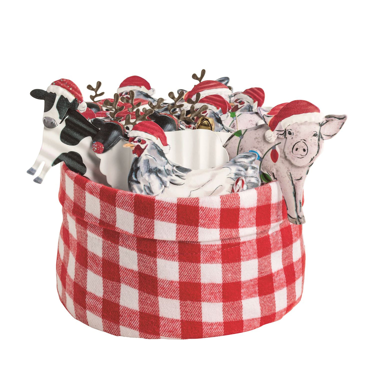 Mudpie- Farm Animal Ornaments 