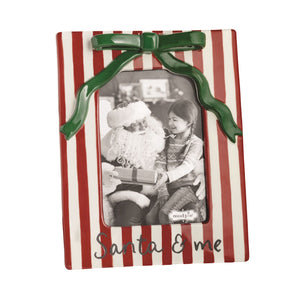 Mudpie- Ceramic Xmas Bow Frame #46900714