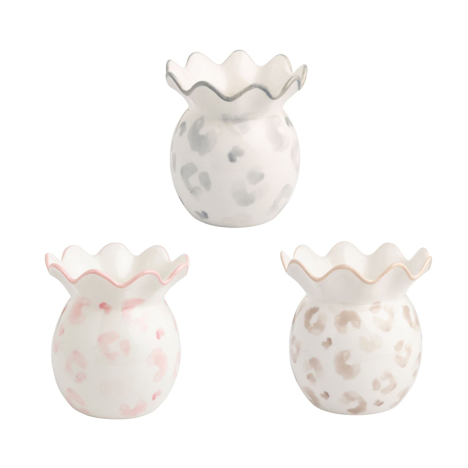 Mudpie- Leopard Vases 
