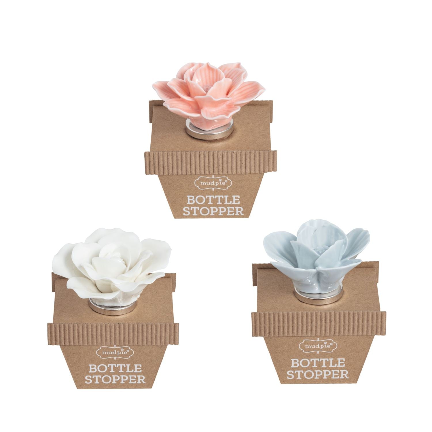 Mudpie- Flower Bottle Stoppers  