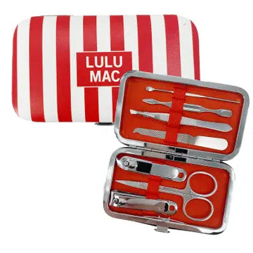 Lulu Mac Stripe Darby Manicure Set