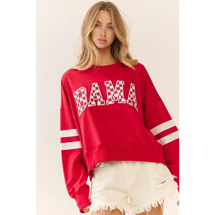 Alabama Game Day Long Sleeve Pullover