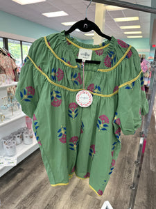 Umgee Top In Sage Green