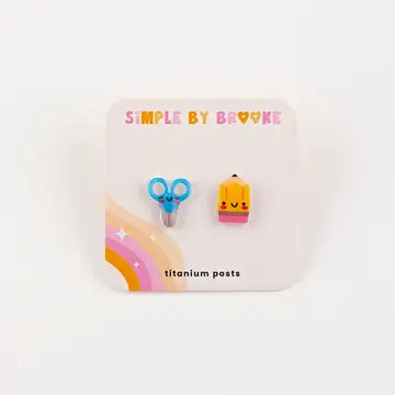 SimplebyBrooke- Back To School Earrings