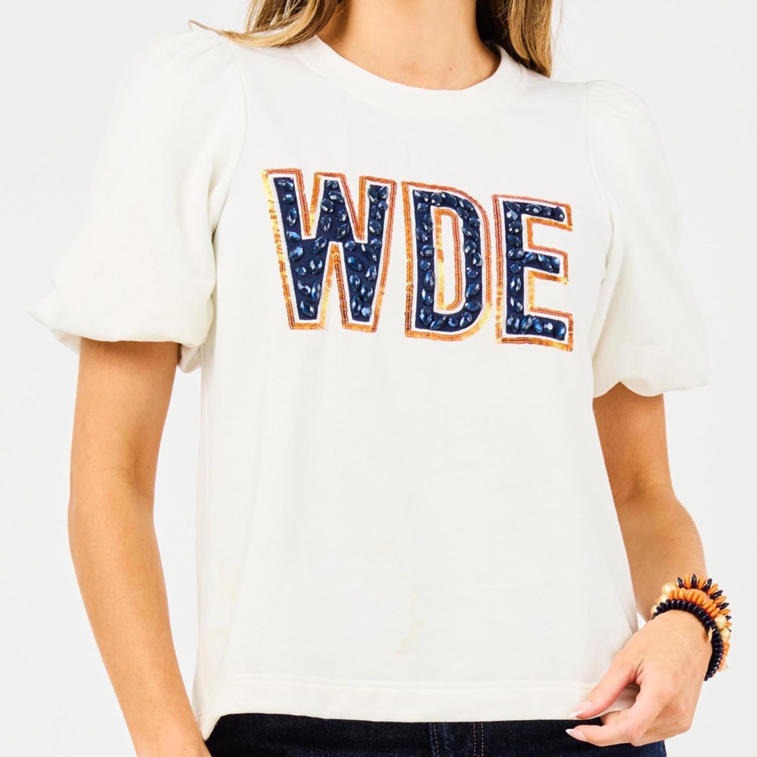Mary Square Tina WDE Auburn Top