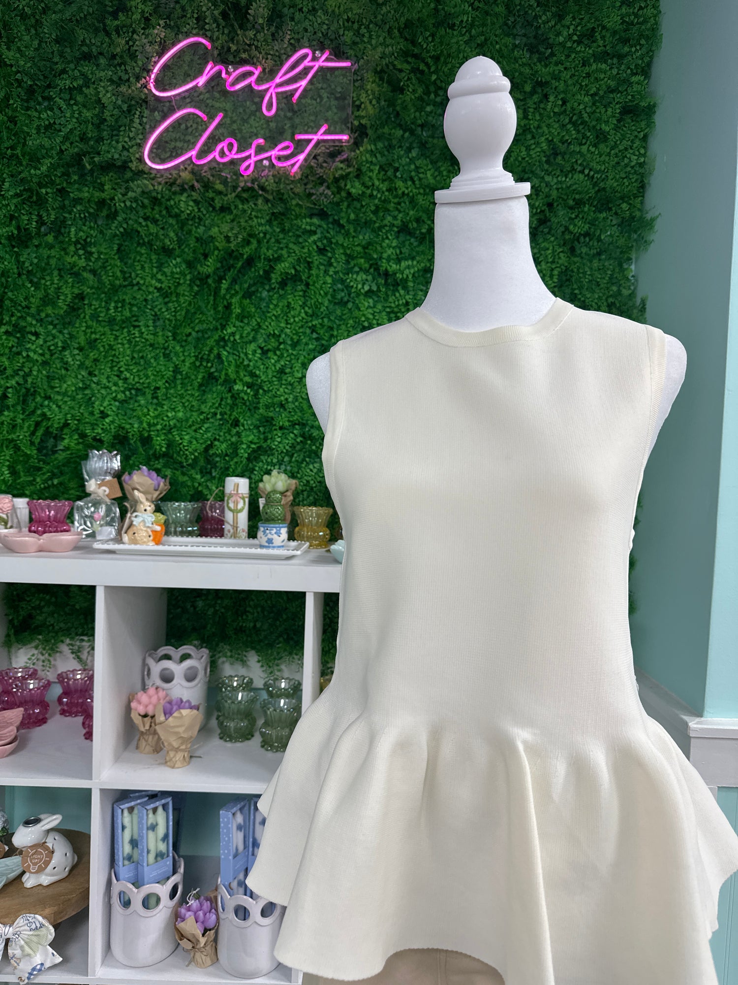 Entro Top In Ivory