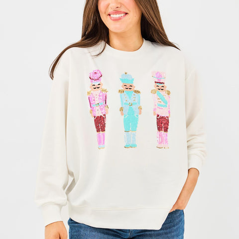 Mary Square Three Nutcracker Sweatshirt