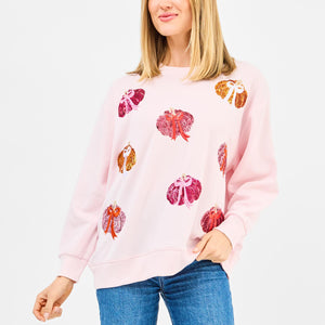 Mary Square Sarah Pumpkin Bows Sweatshirt *COMING SOON*