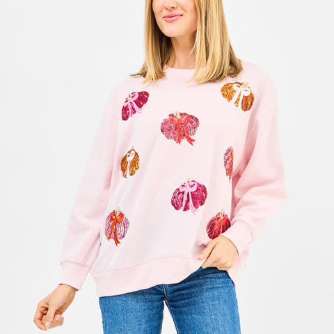 Mary Square Sarah Pumpkin Bows Sweatshirt *COMING SOON*