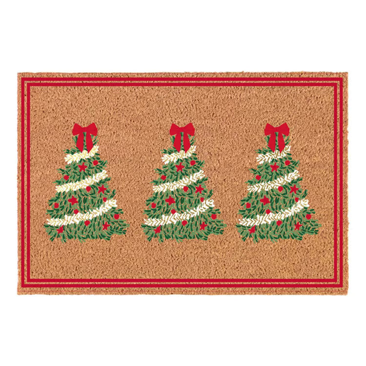 Mary Square Traditional Tree Door Mat