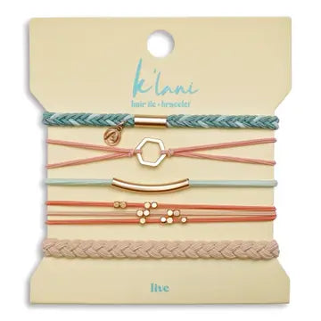 K'Lani hair tie bracelets