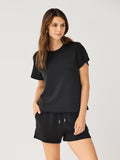 Mary Square- McKenzie Top | Black