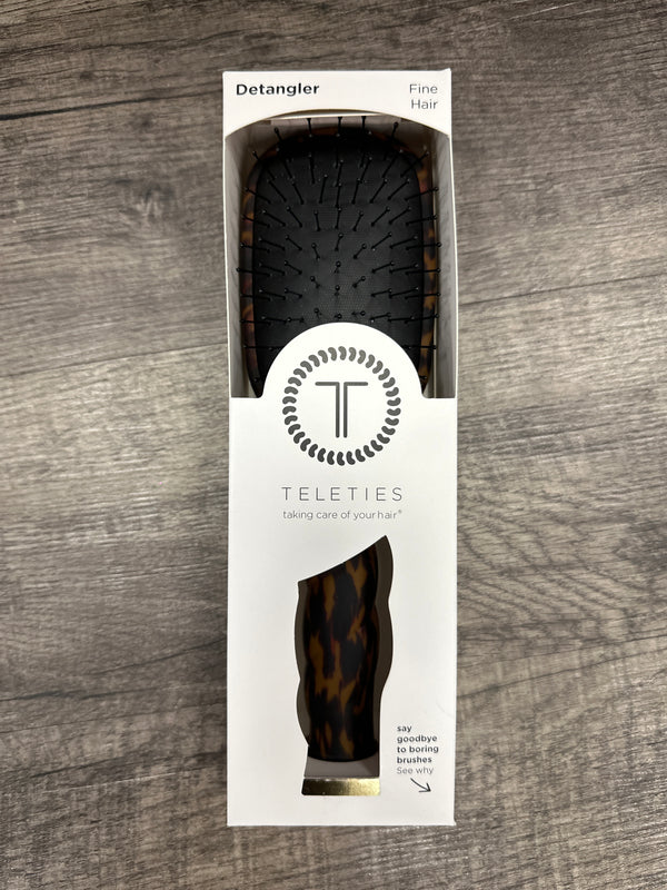 TELETIES Tortoise Detangle Brush