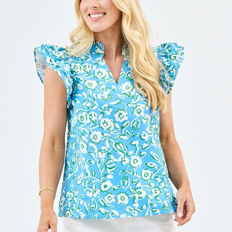 Mary Square Leigh Meadow Line Top